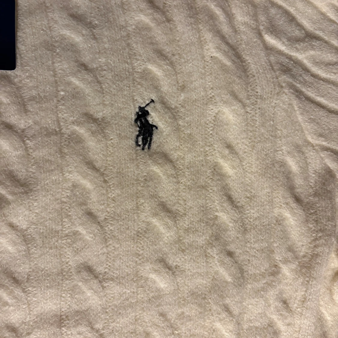 Vit kabelstickad tröja Polo Ralph Lauren - 2