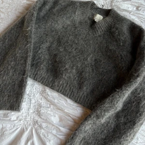 Mohair tröja - Cropped mohair tröja, strl xs 