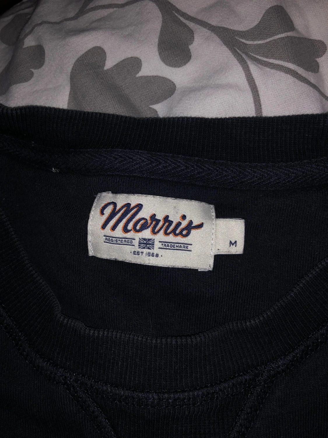 Svart sweatshirt från Morris, M - 2