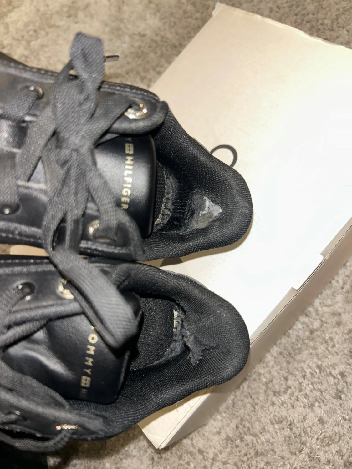 Tommy hilfinger skinn skor - 5