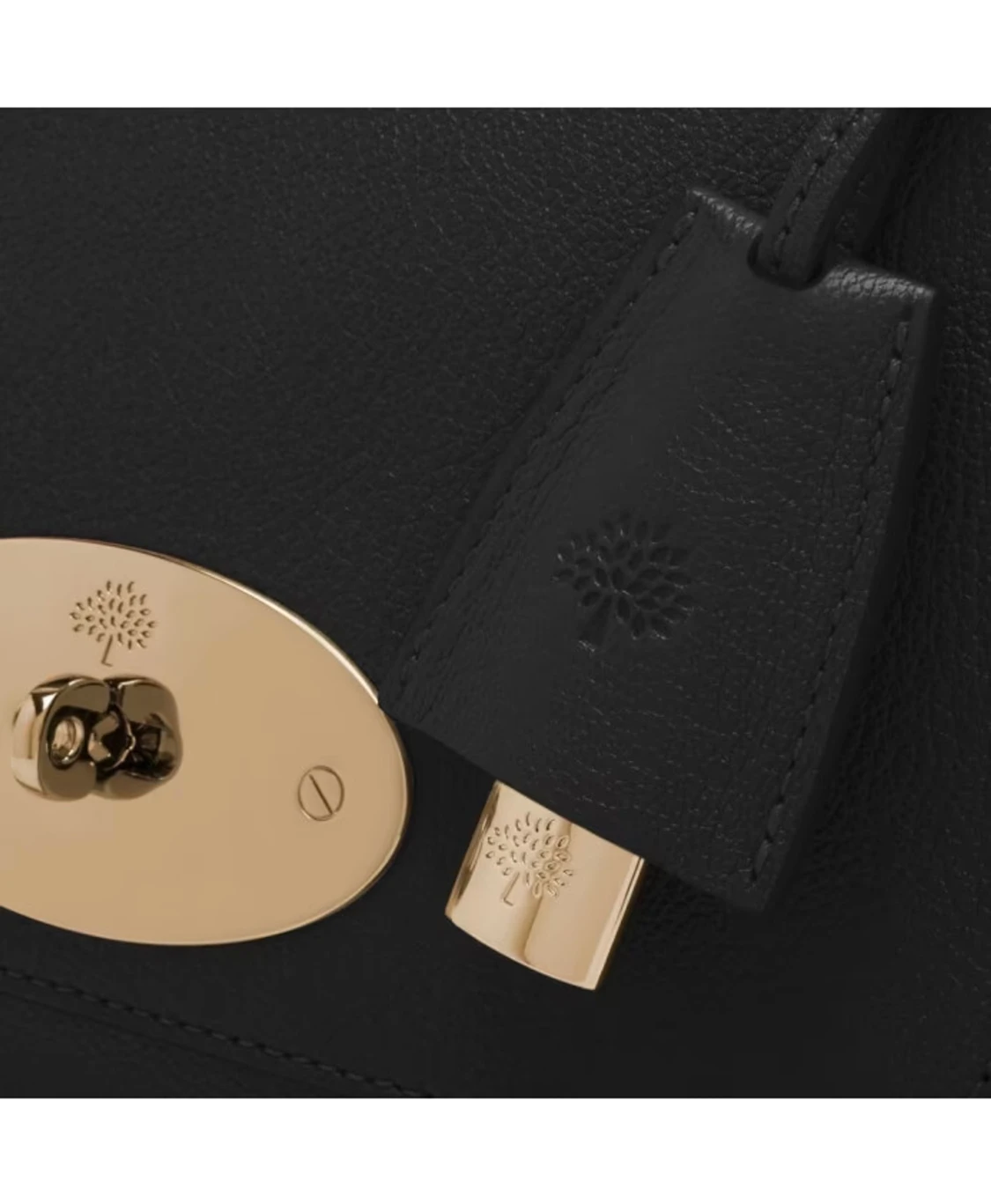 Svart axelväska från Mulberry i skinn - 5