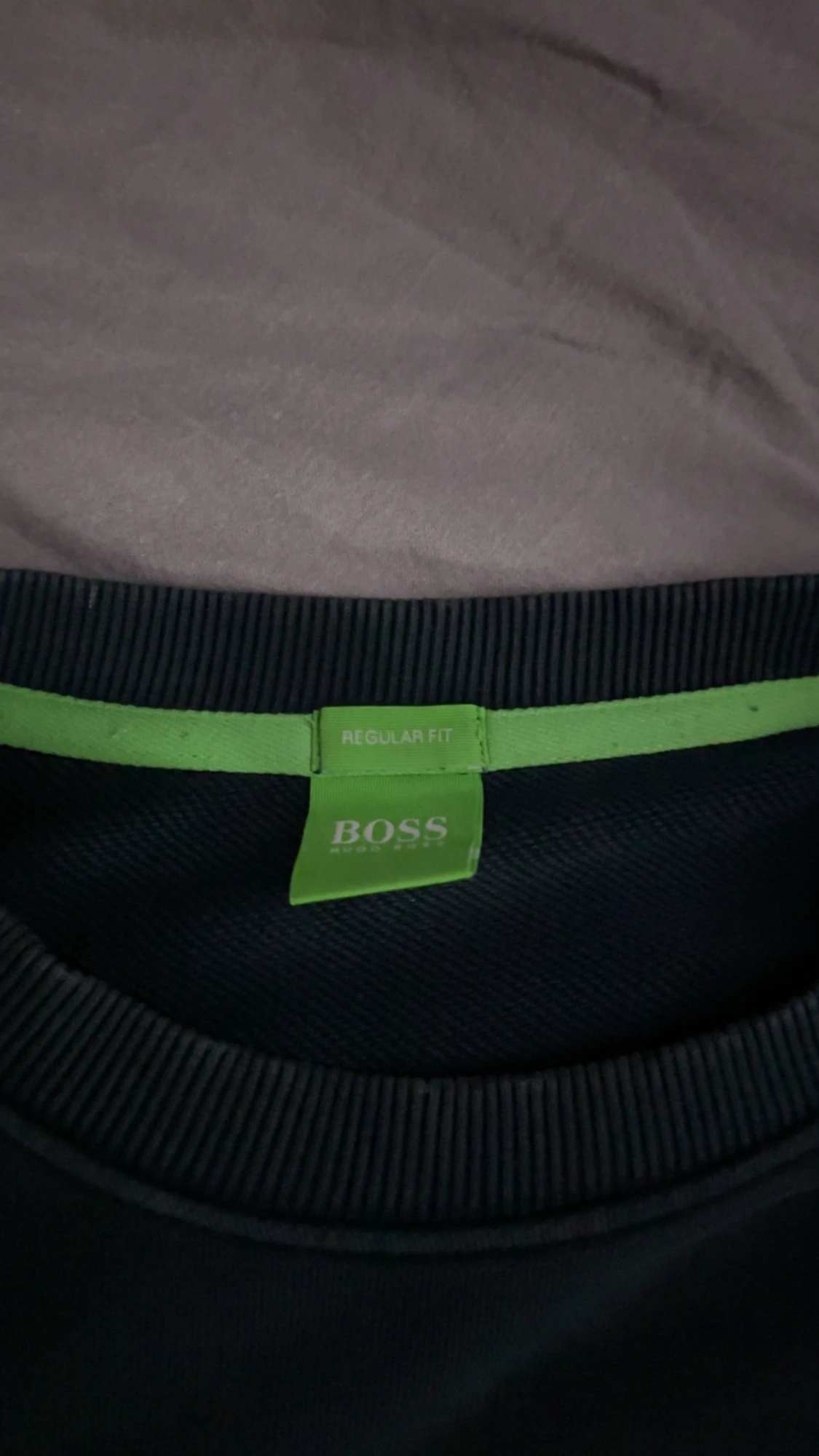 Svart sweatshirt från Hugo Boss L - 1