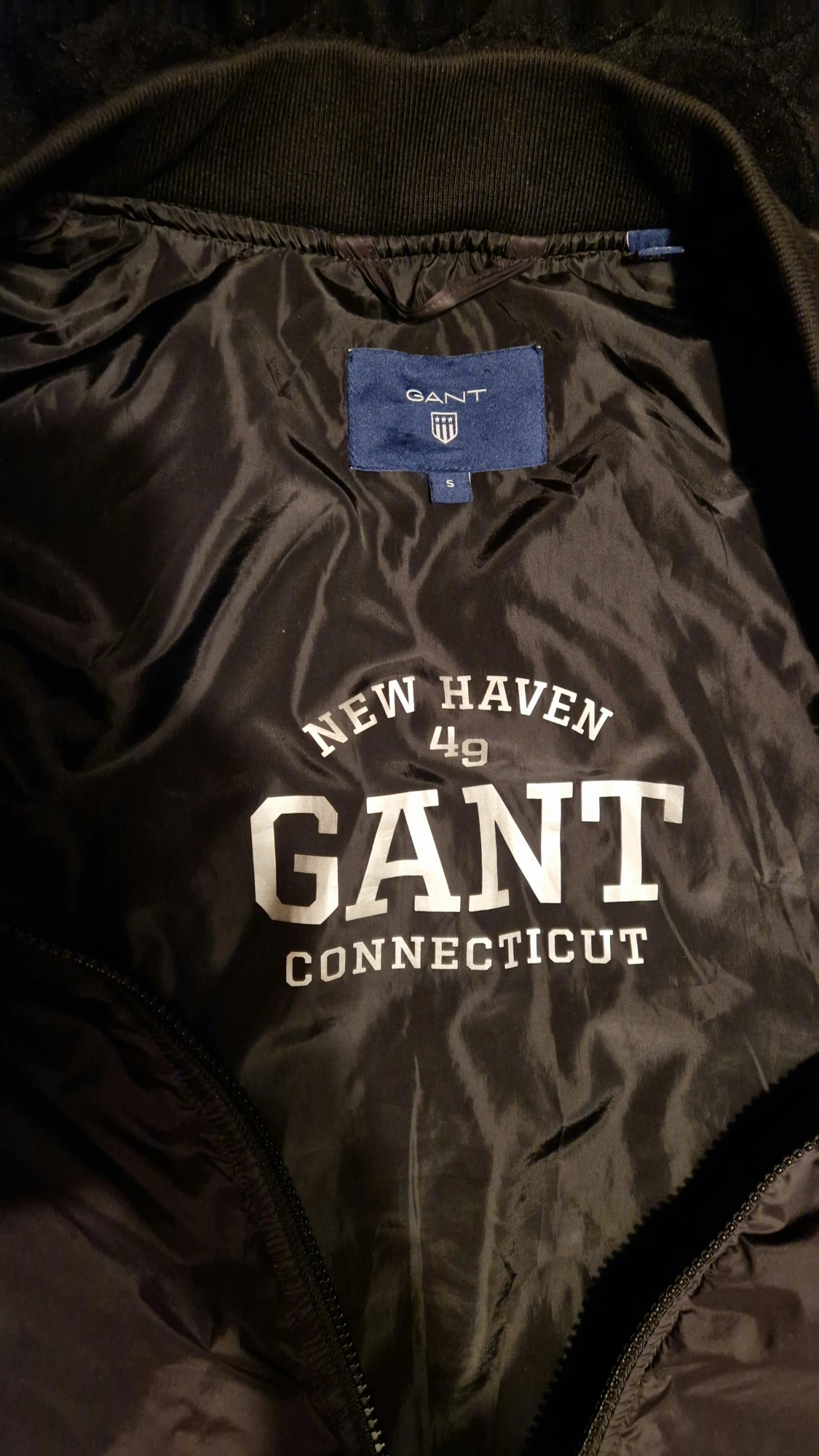 Svart bomberjacka från GANT, S - 2