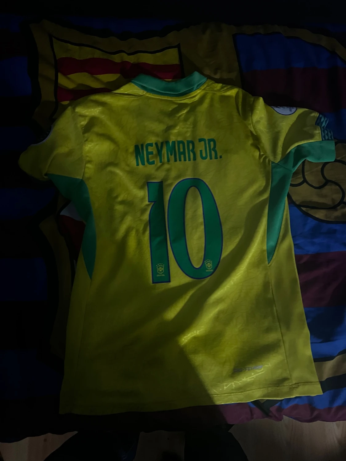 Brasilien Neymar Jr. 10 Nike fotbollströja - 2