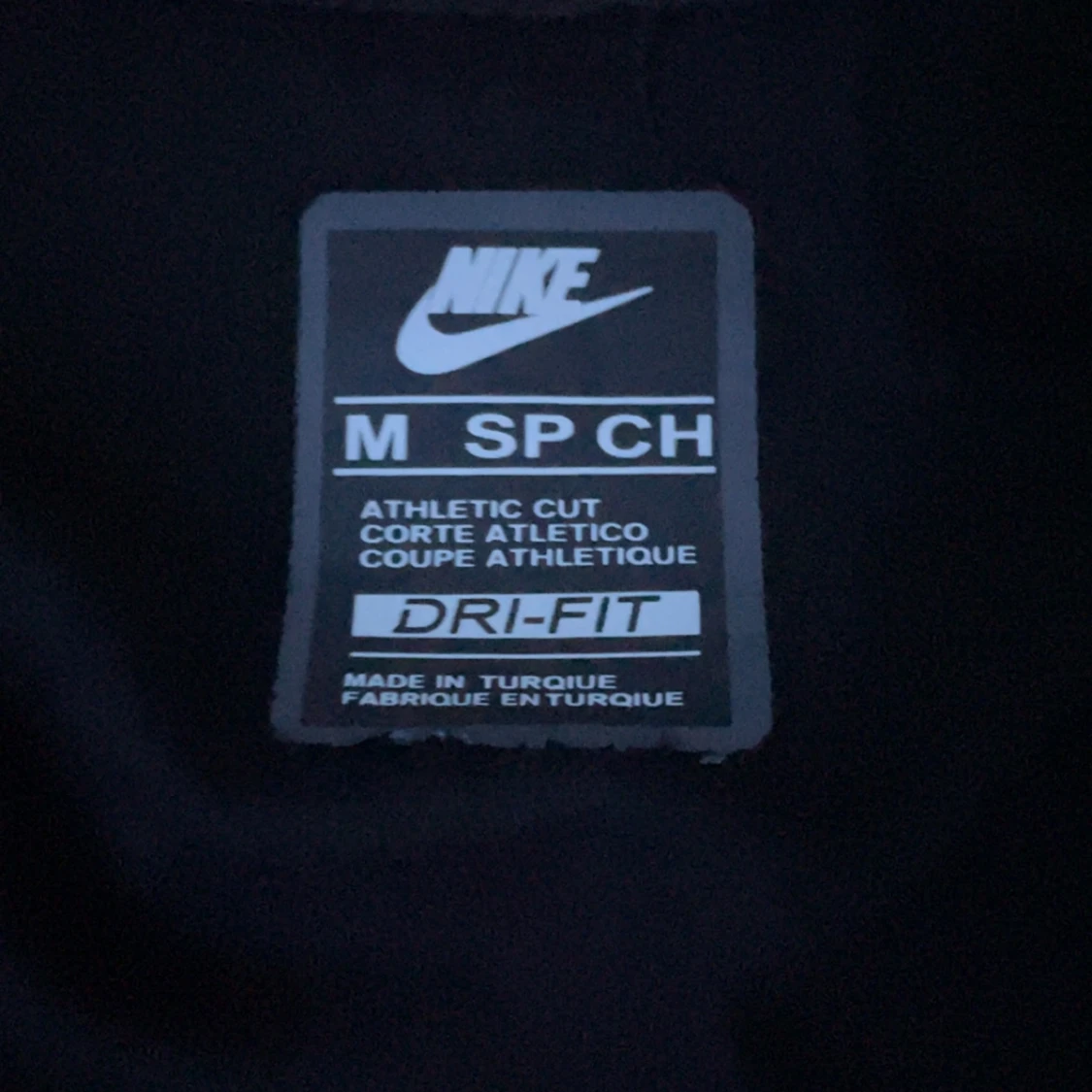 Svart Nike vindjacka med huva M - 3