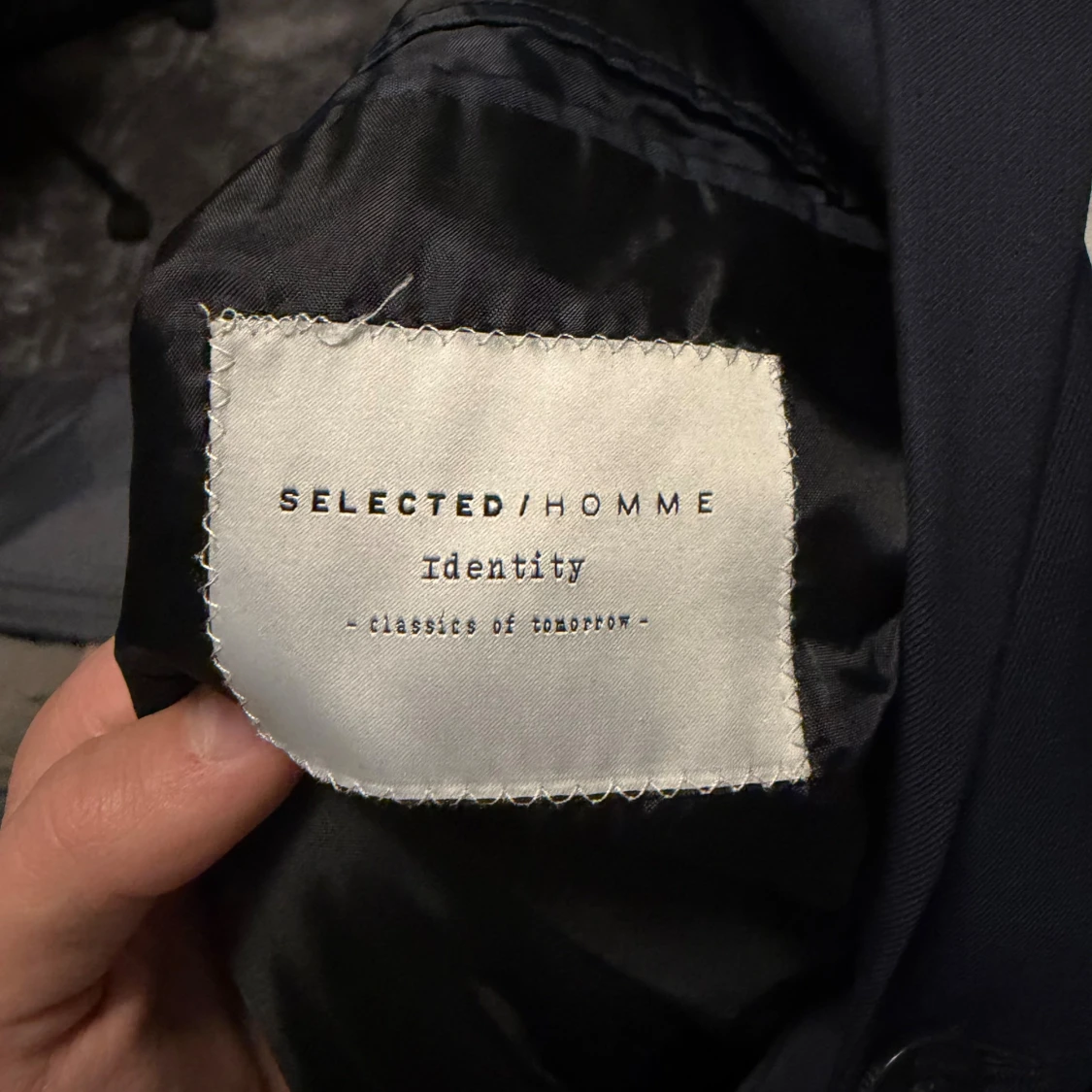 Mörkblå kostym Från Selected/Homme - 4