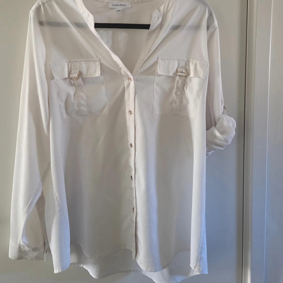 Vit blus från Calvin Klein  - 1