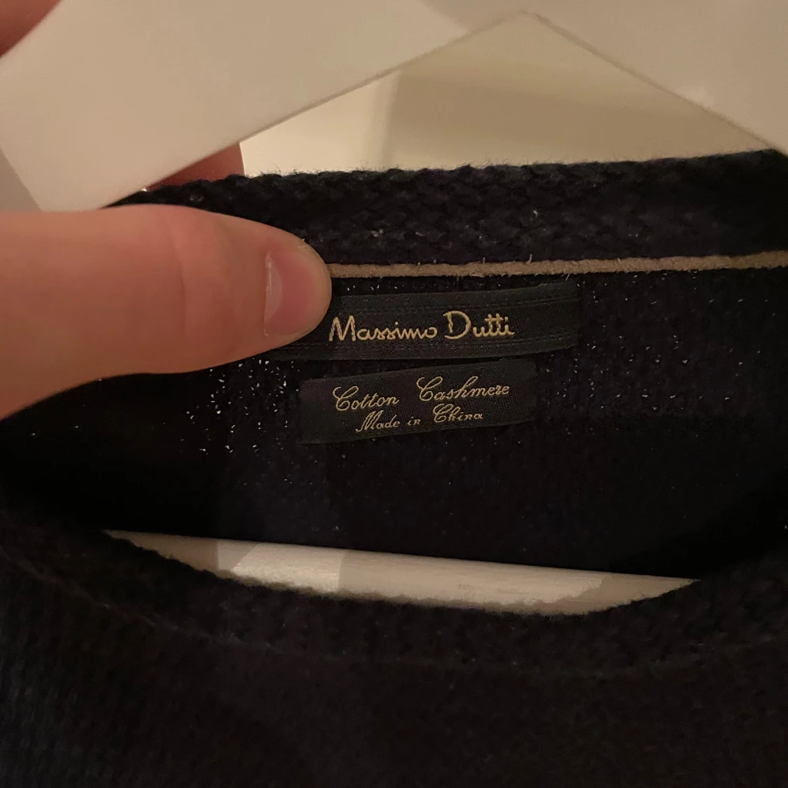 Mörkblå tröja från Massimo Dutti - 2