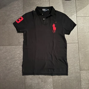 Big pony Pikétröja från Ralph Lauren - Riktigt snygg pikétröja från Ralph Lauren Cheif keef style i storlek M. Tröjan är i gott skick och har ett nypris på ca 2300kr.
