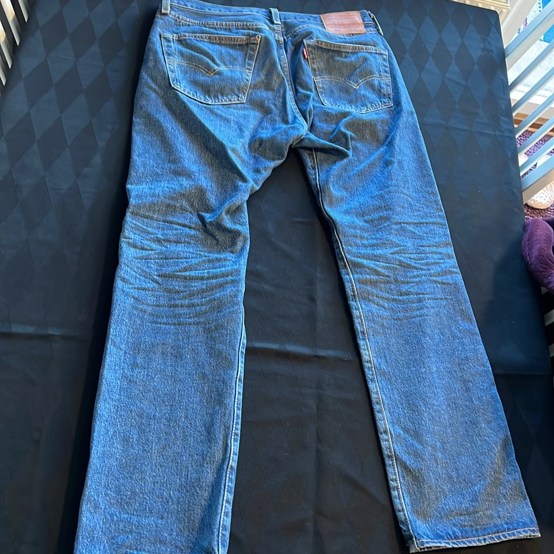Levi's 501 blå jeans - 1