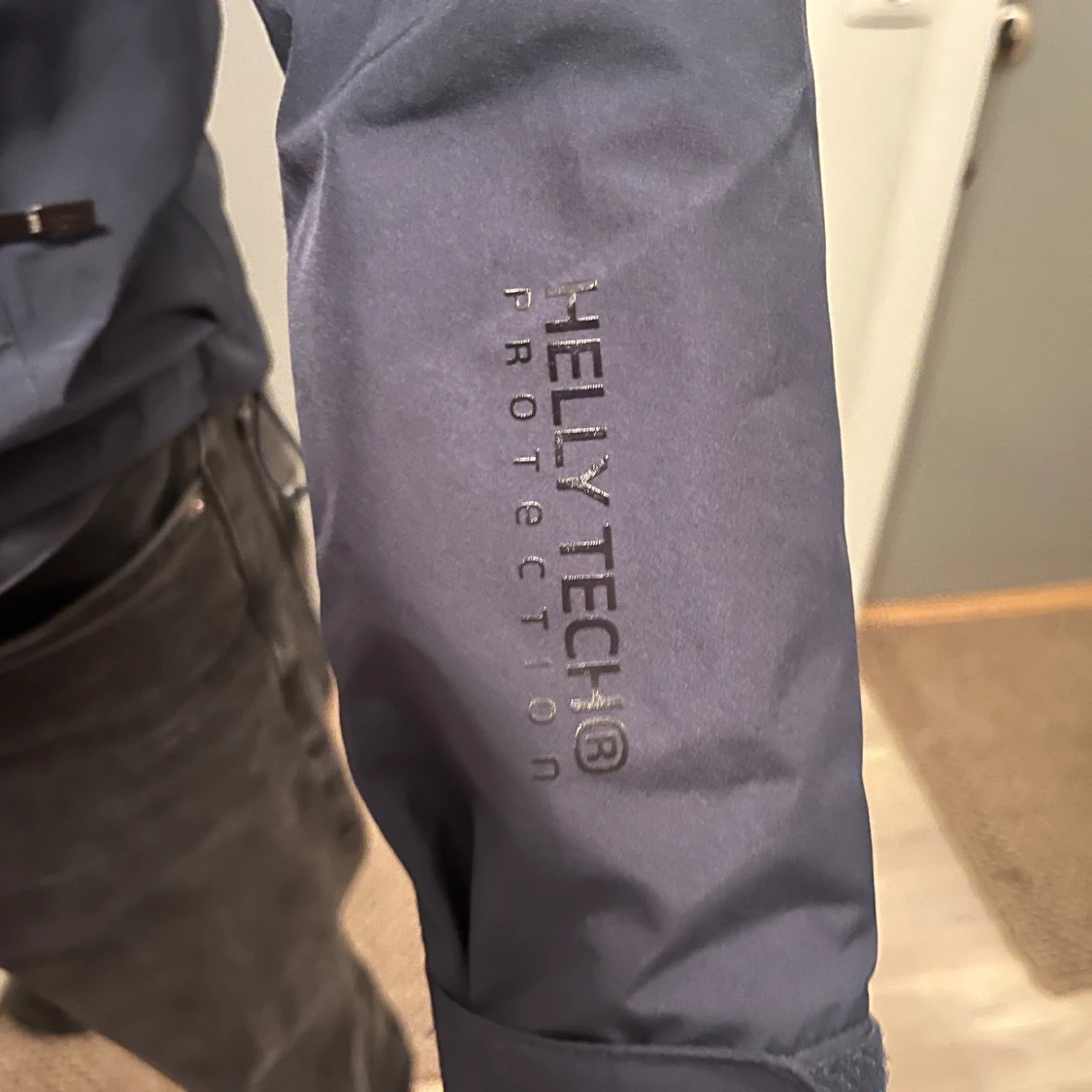 Mörkblå Vind/Regnjacka Helly Hansen - 90