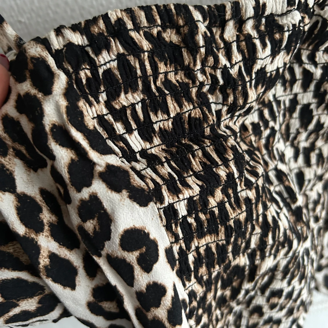 Leopardmönstrad topp - 91