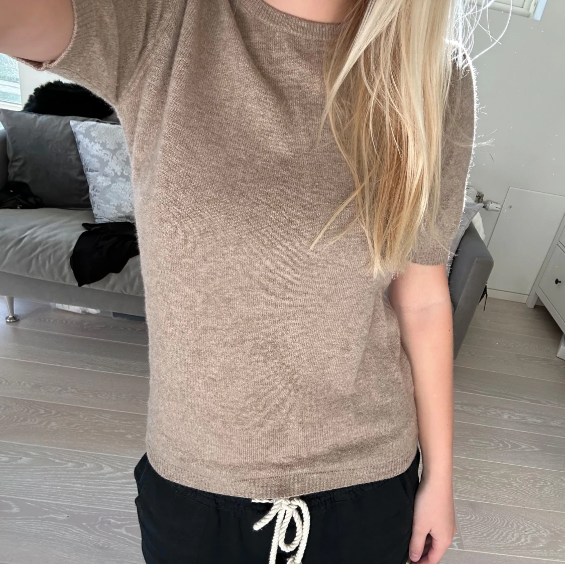 Beige kashmirtröja från Soft Goat - 91