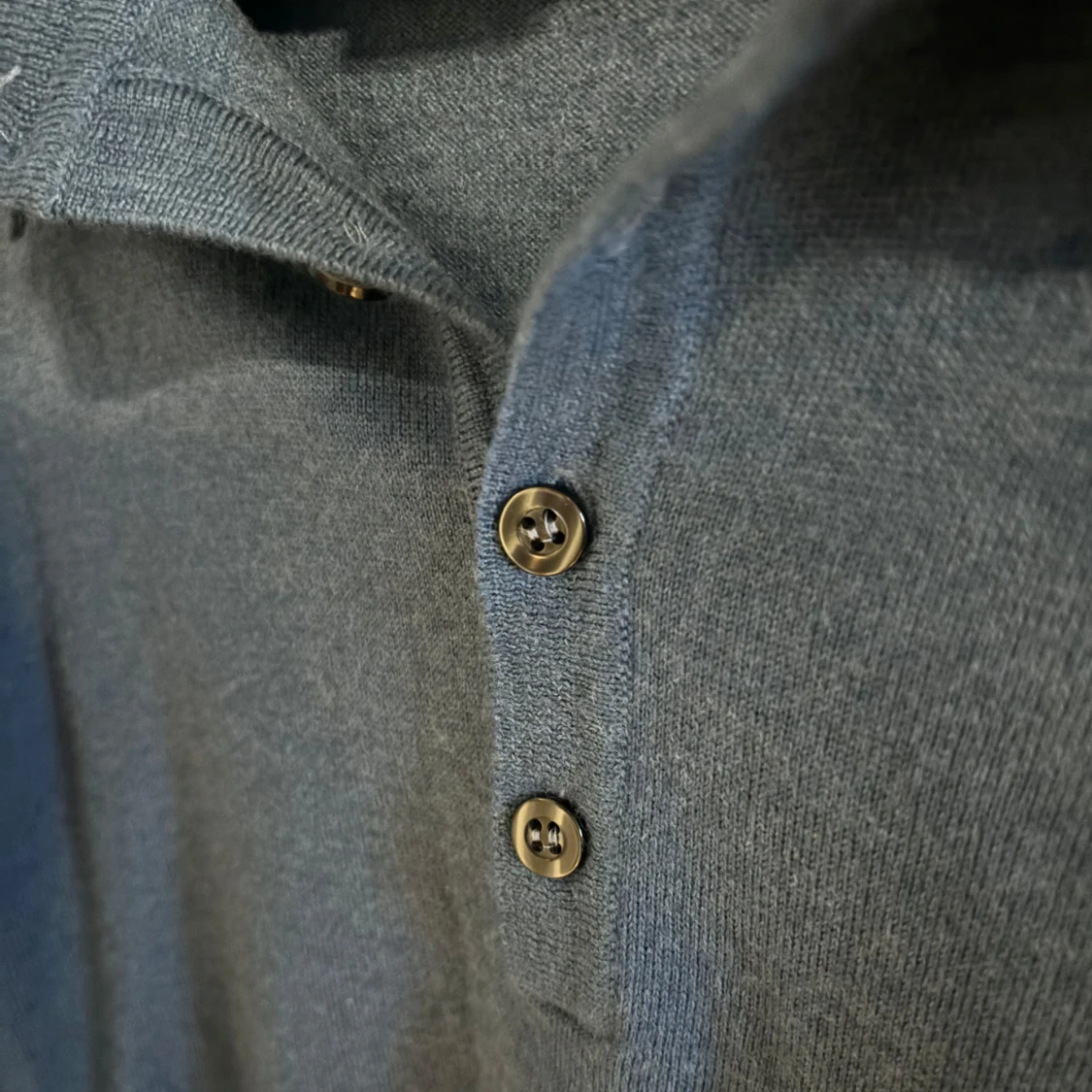 Blå pikétröja från Oscar Jacobson - 91