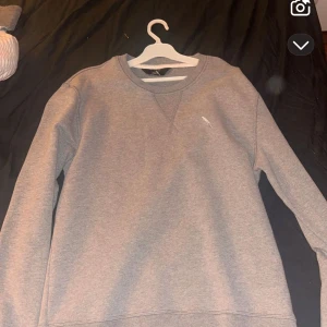 Grå sweatshirt från Pace - Säljer en stilren grå sweatshirt från Pace i storlek m.