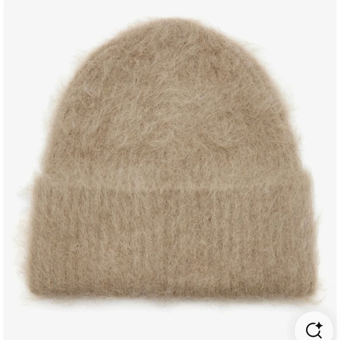 Beige stickad mössa från Toteme - 92