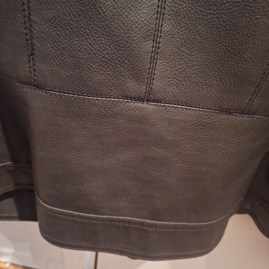 Faux-läder bikerjacka - 92