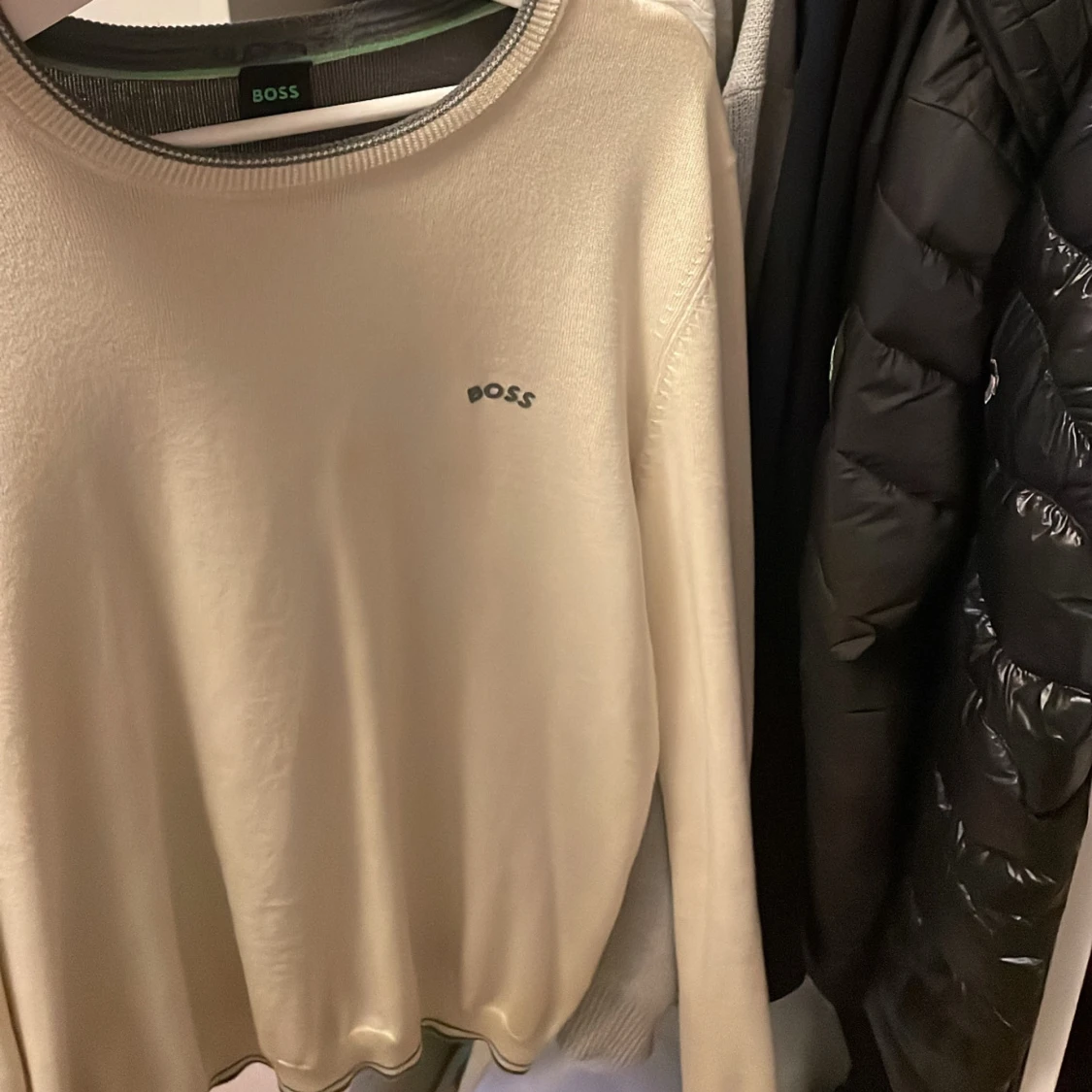 Hugo Boss Tröja beige/cream  - 90