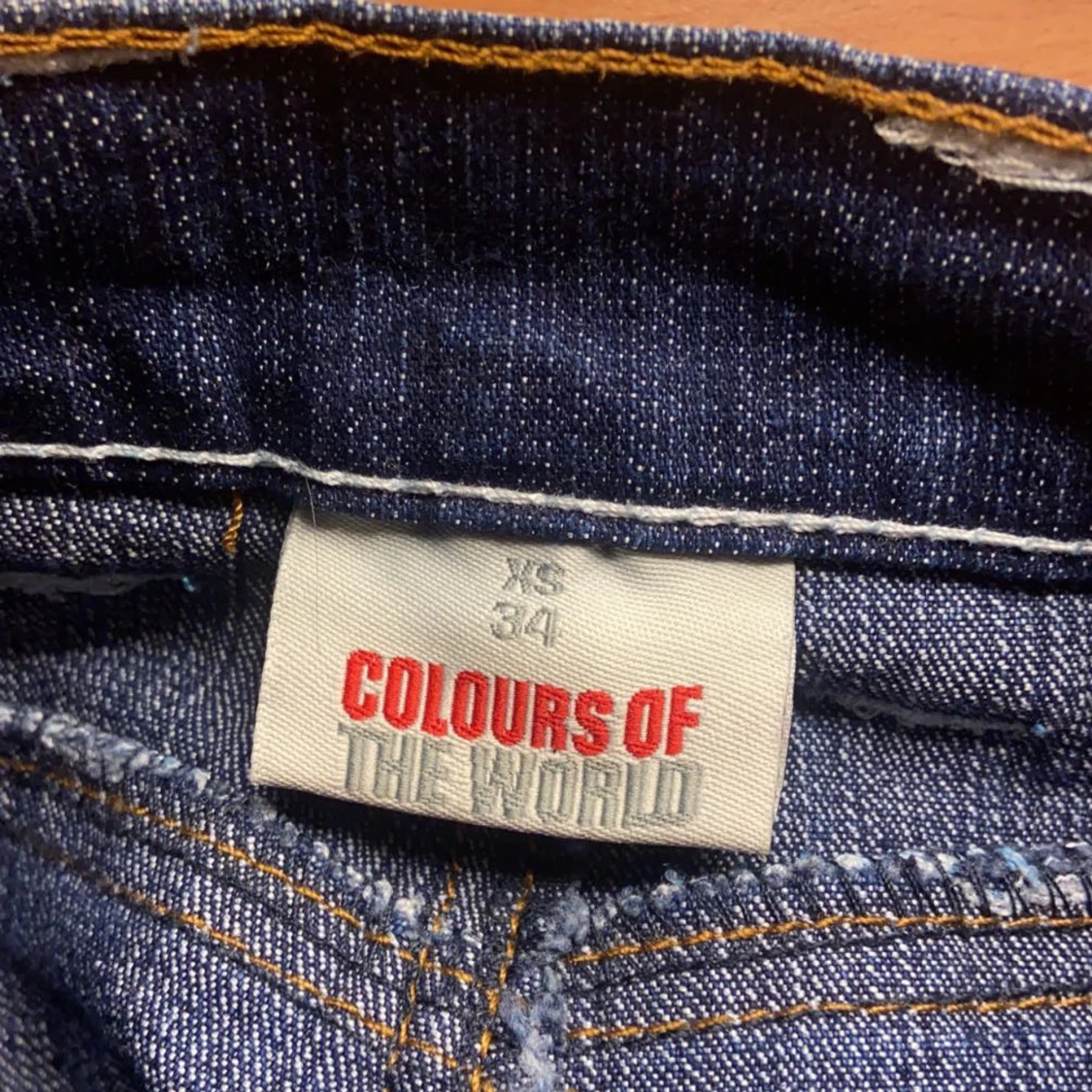 Blå bootcut jeans - 2