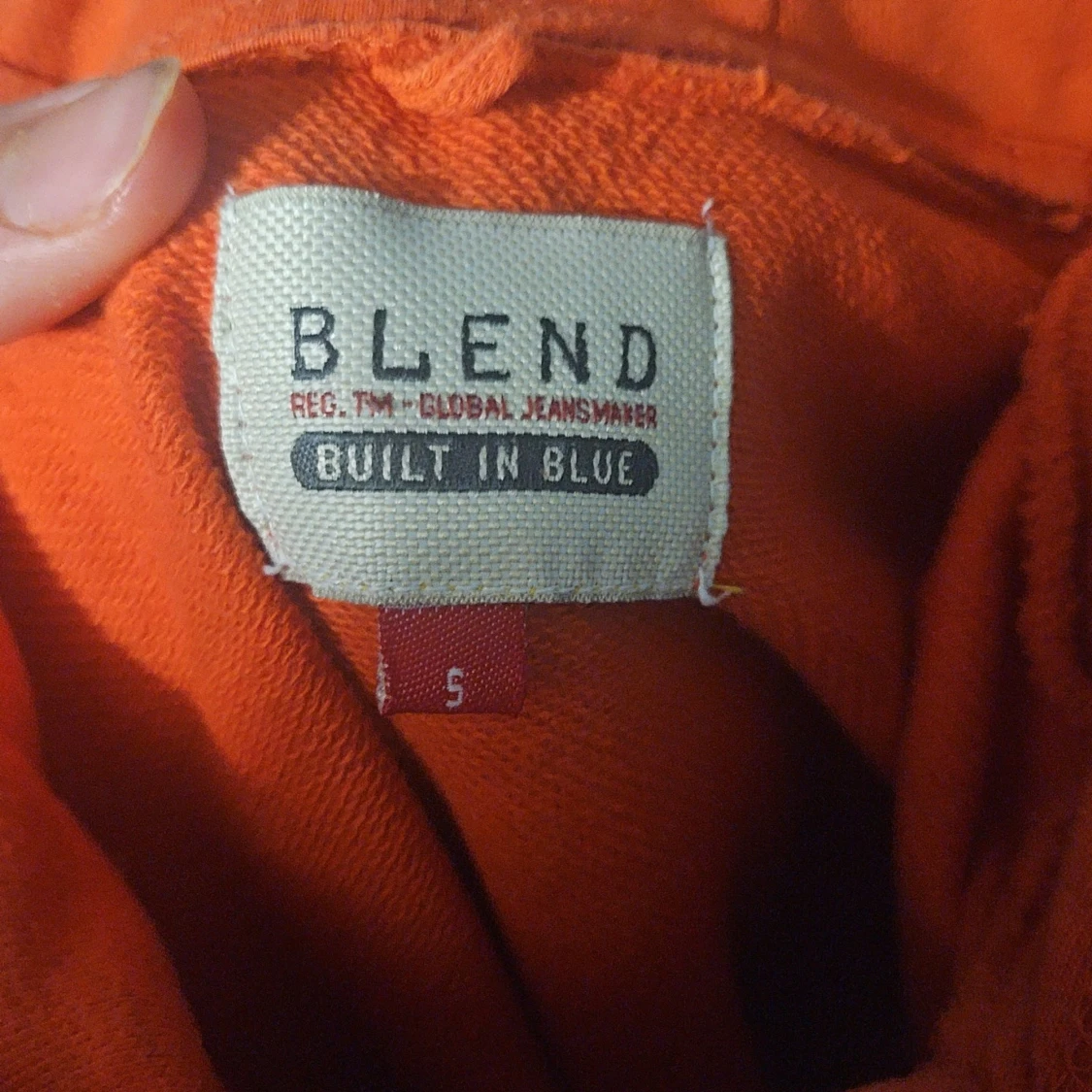 Orange hoodie från Blend - 92