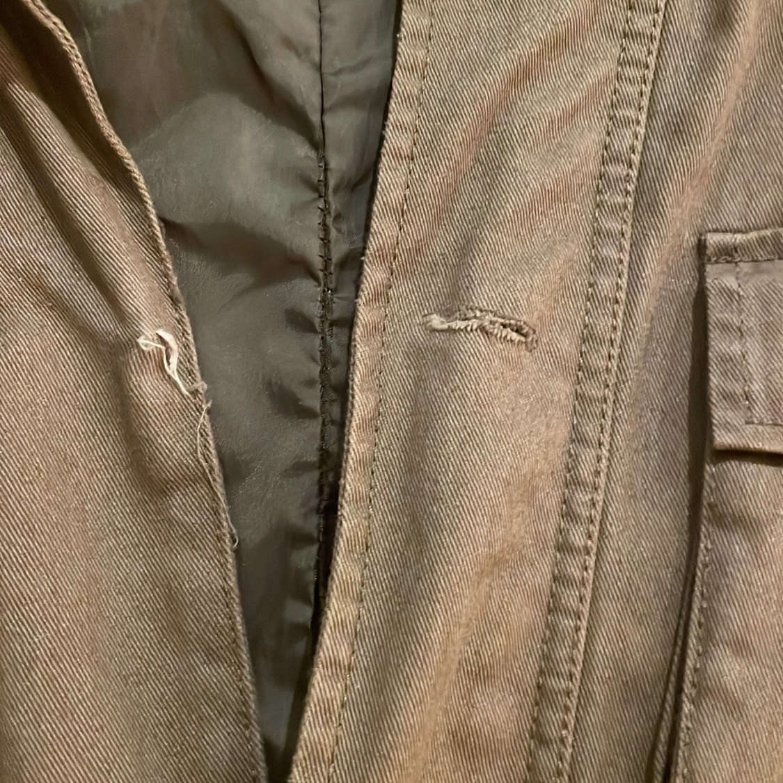 Brun jacka från Brave Soul - 93