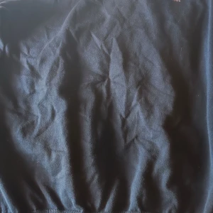Svart tröja från Ralph Lauren - Säljer en klassisk svart tröja från Ralph Lauren. Tröjan har en enkel design med ribbstickade detaljer vid halsen. Perfekt för en stilren look.