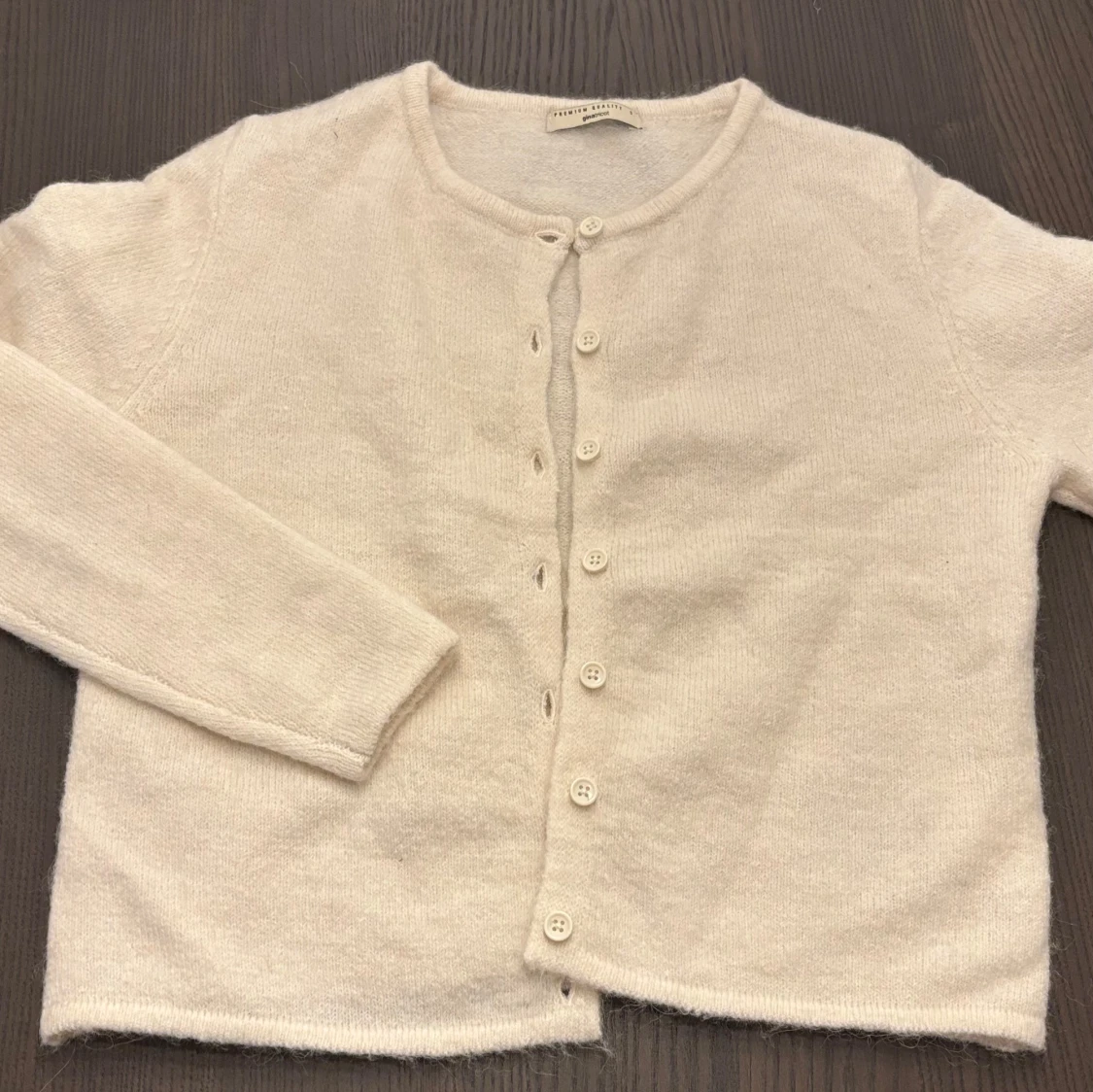 Vit kofta från Gina Tricot