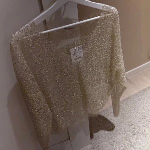 Zaratopp - Genomskinlig glittertopp ifrån zara, oanvänd🤍 inte kommit till användning, strl 36