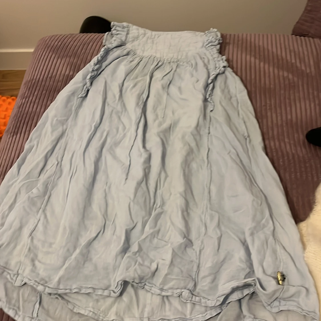 Ljusblå klänning från Pompdelux