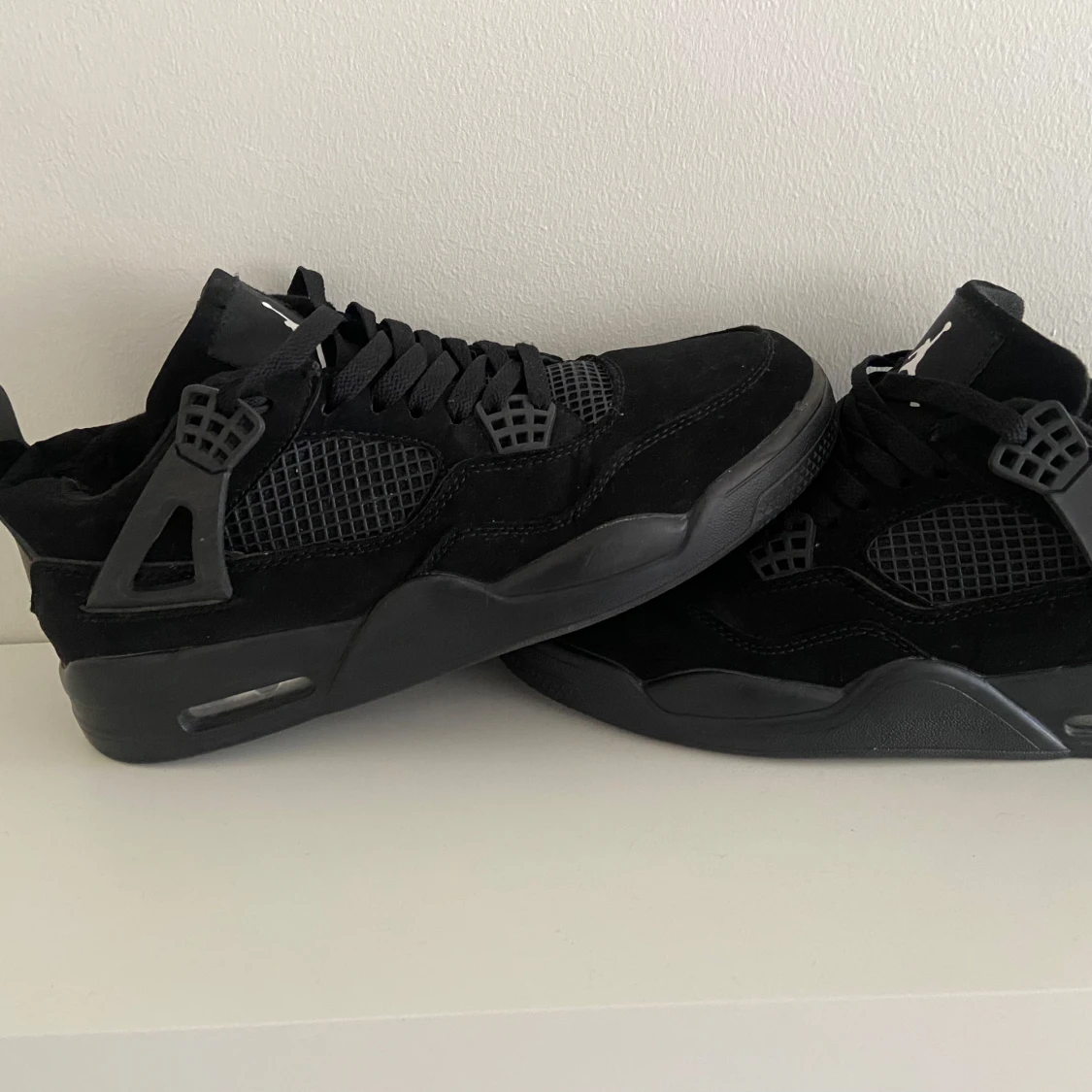 Svarta Nike Air Jordans - 1