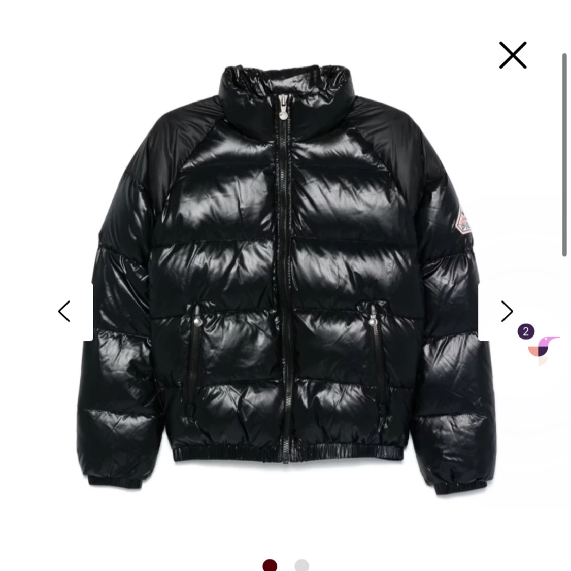 Svart pufferjacka från Pyrenex - 1