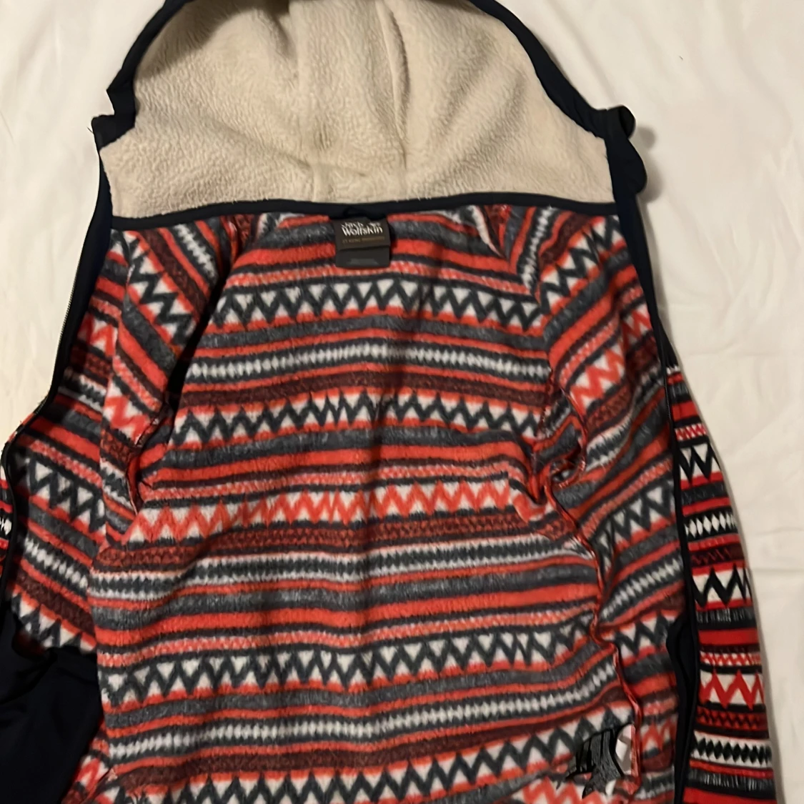 Mönstrad fleecejacka från Jack Wolfskin - 2