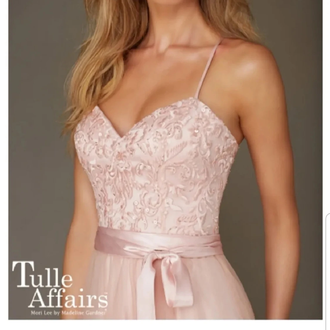 Rosa balklänning från Morilee - 92