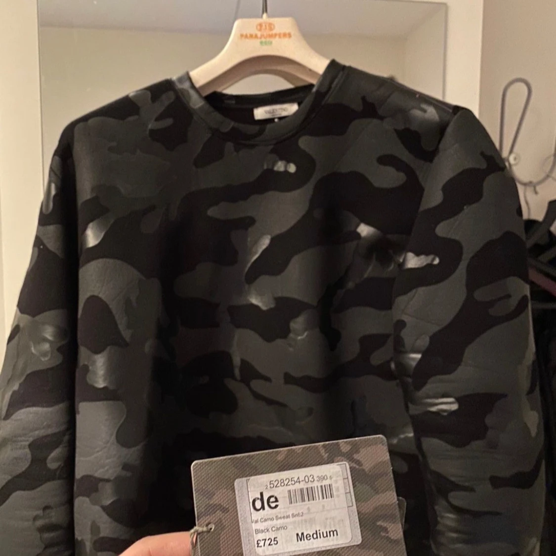 Camouflage tröja från Valentino