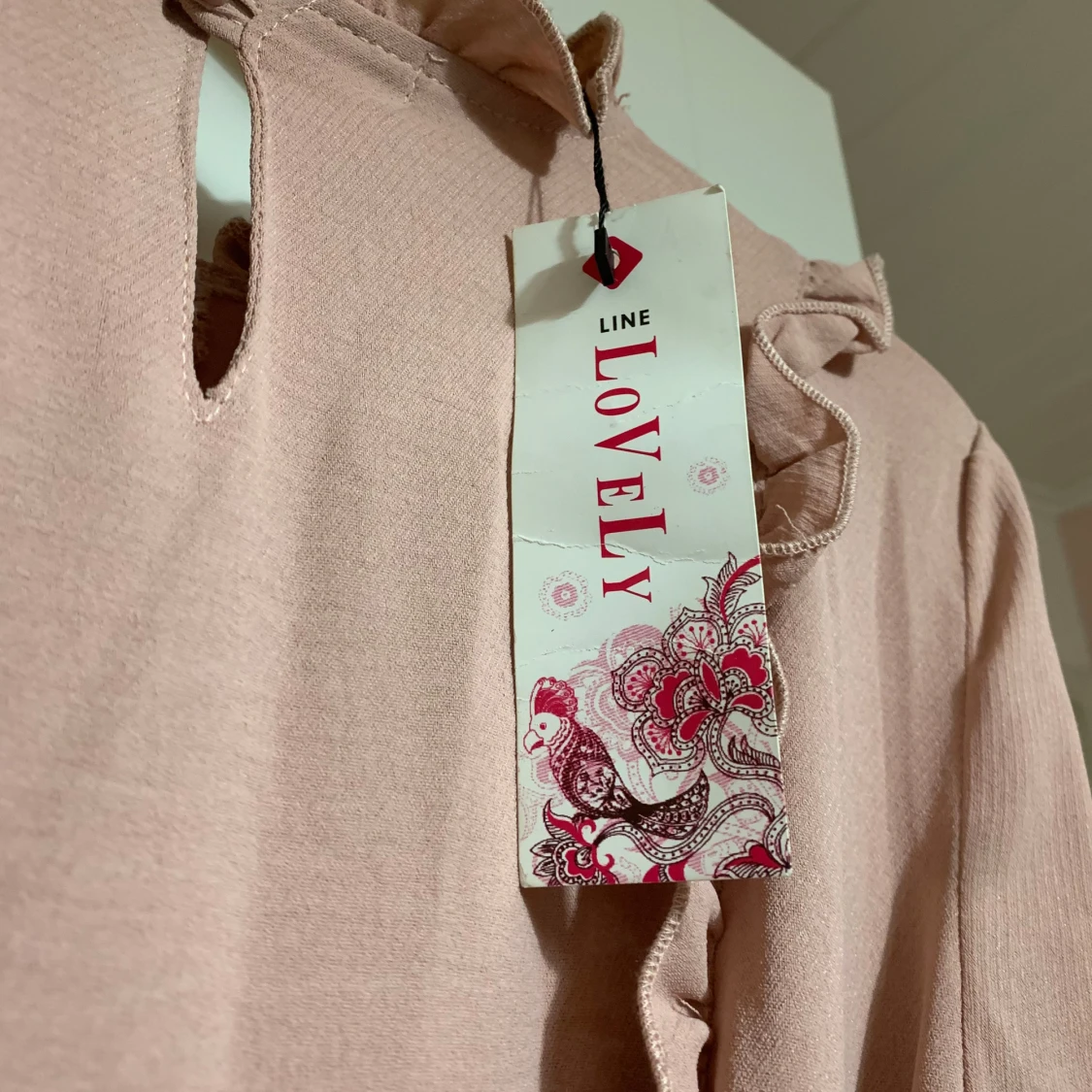 Rosa långklänning från Lovely Line - 92