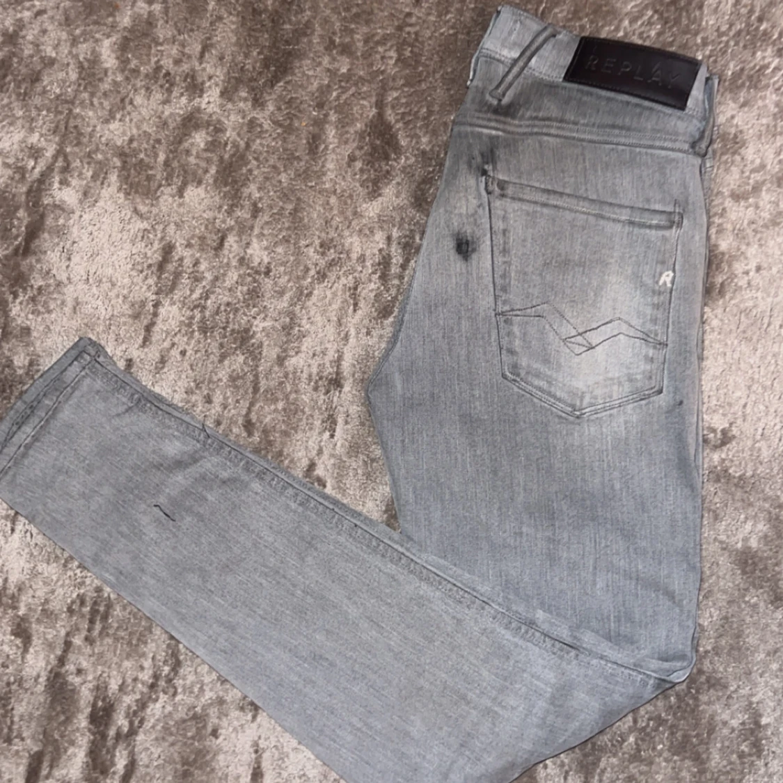 Gråa Replay jeans