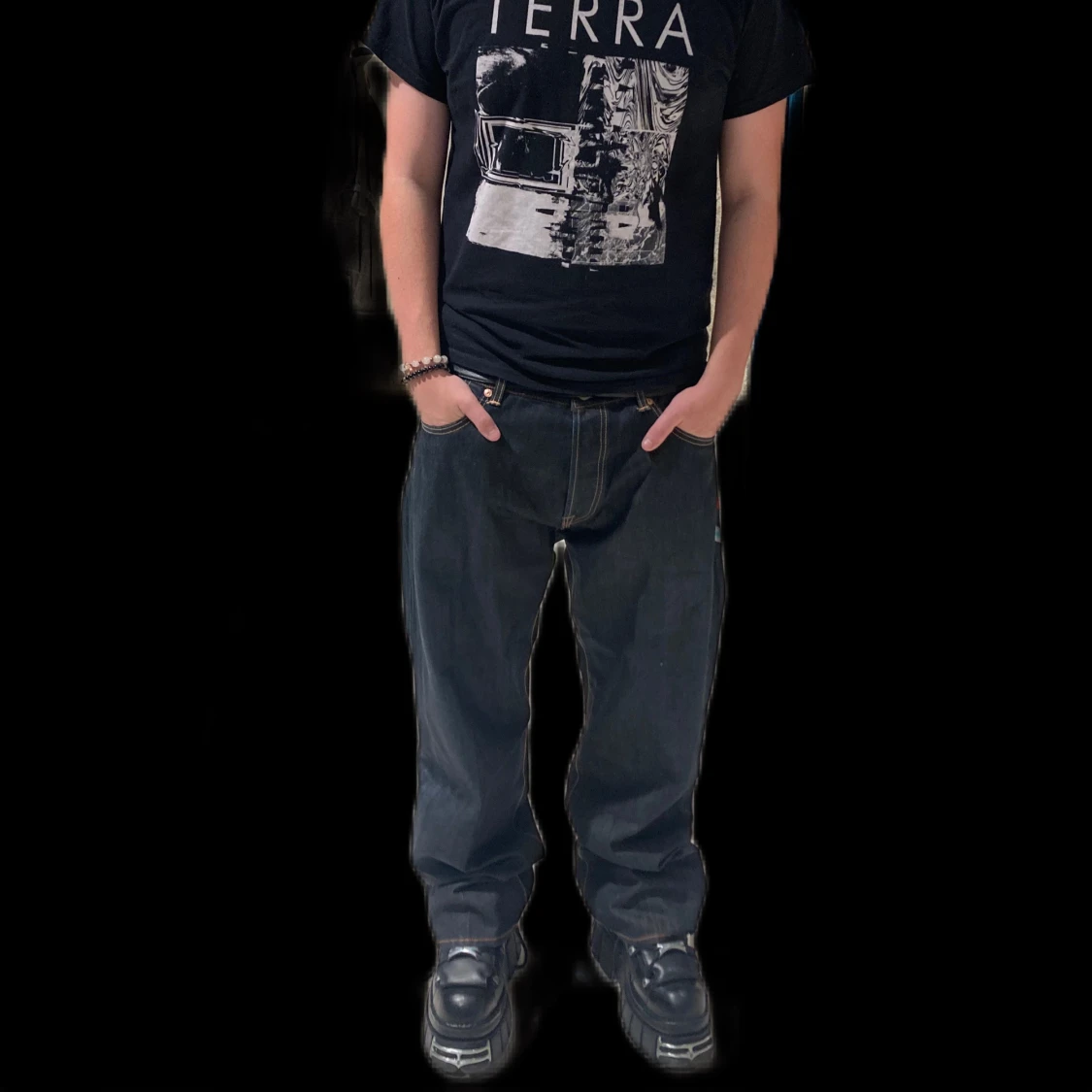 Baggy ED Hardy jeans - 90