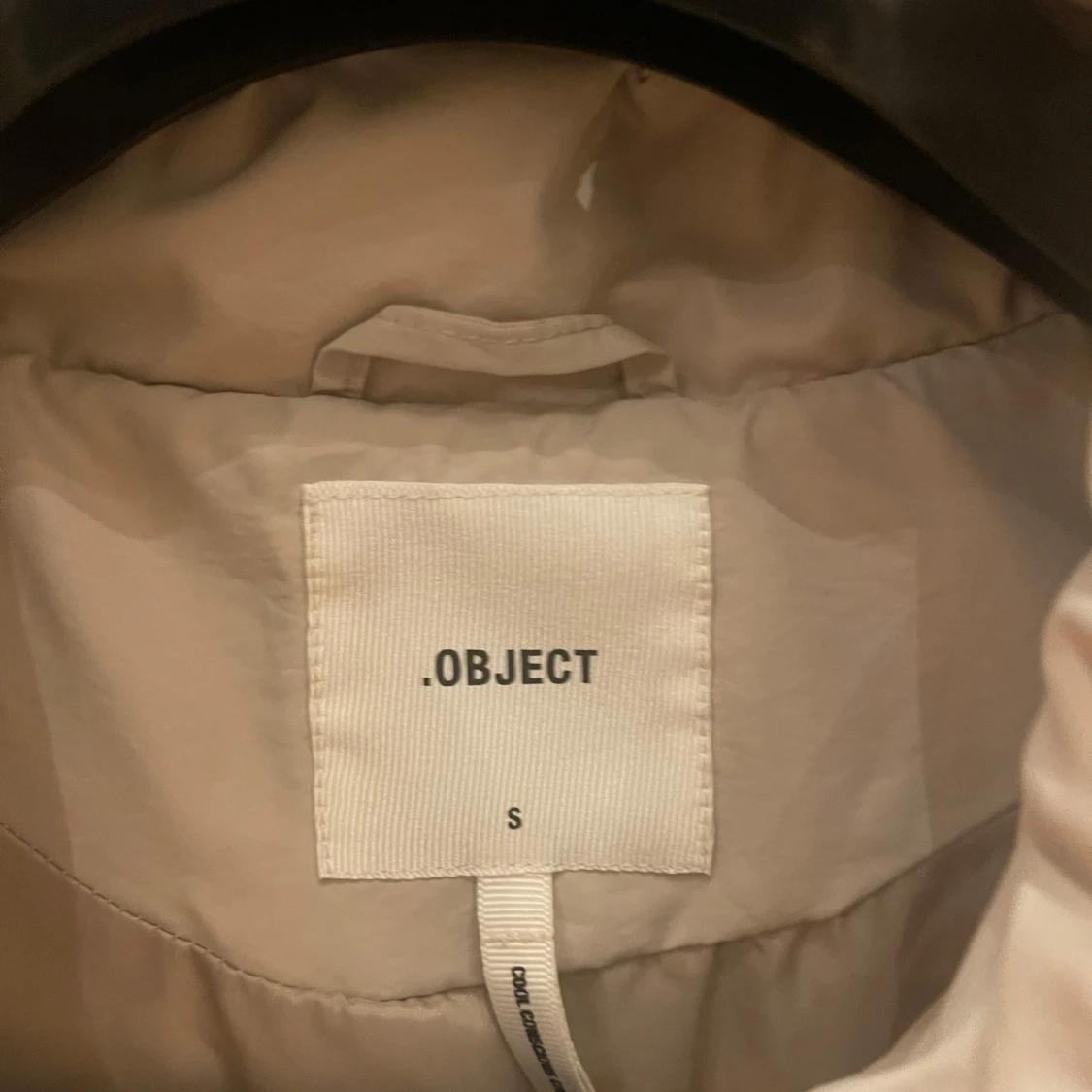 Beige pufferjacka från Object/ONLY - 3