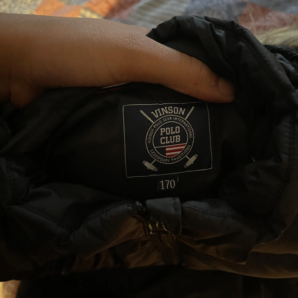 Svart dunjacka från Vinson Polo Club - 92