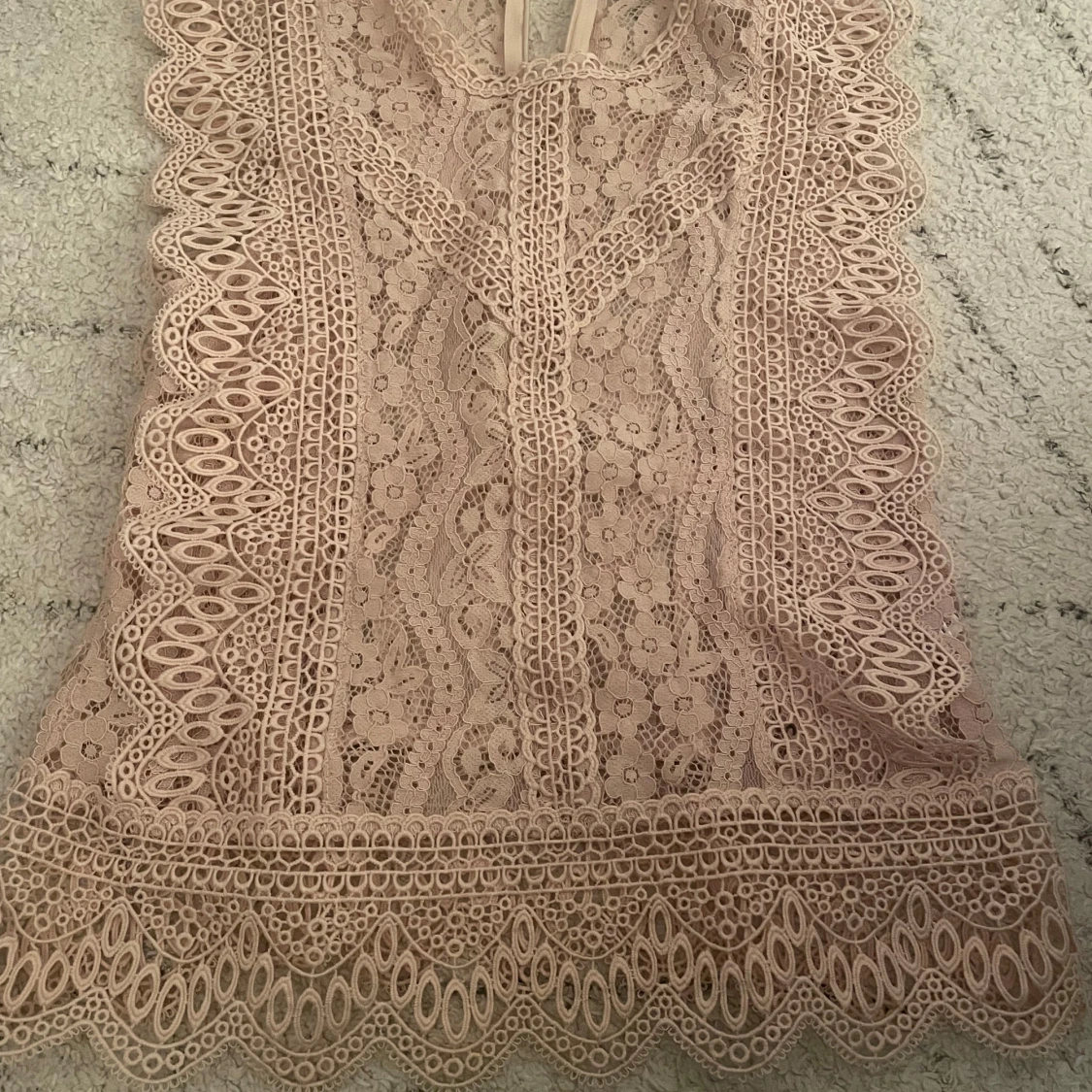 Rosa spetströja från Zara