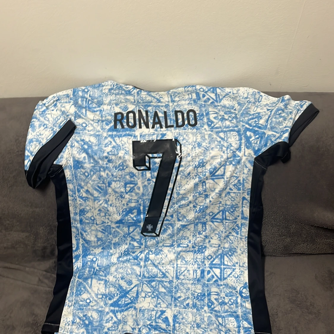 Portugal fotbollströja med nummer 7 - 90