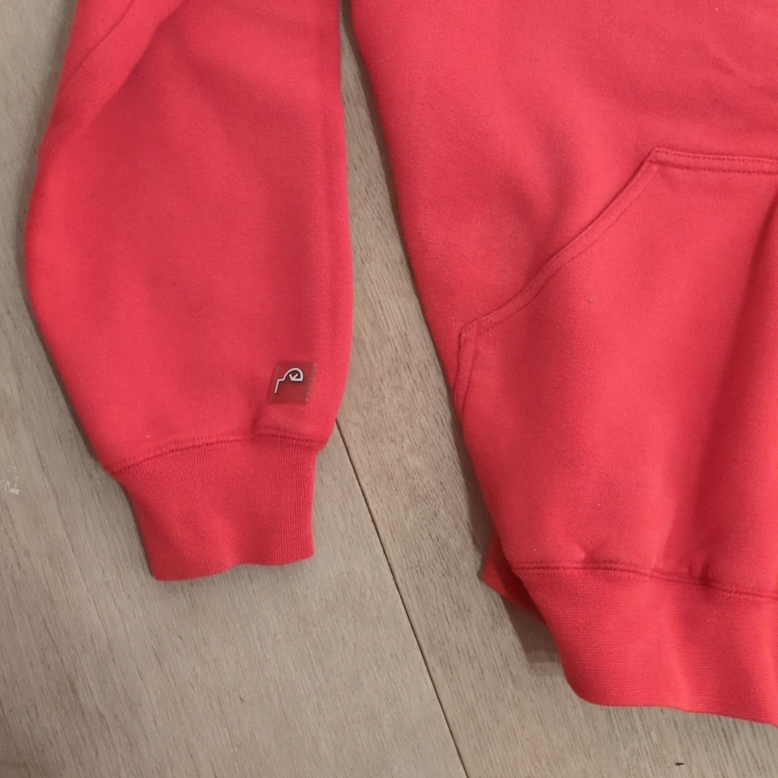 Röd hoodie "Lunds Nation"  - 91