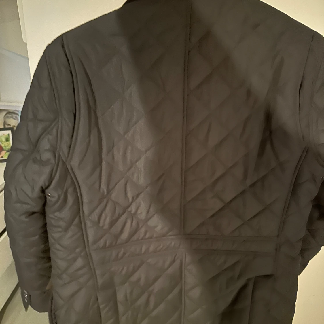 Svart quiltad jacka från Barbour - 91