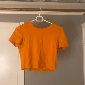 Orange tshirt - Orange T-shirt från Zara i storlek S