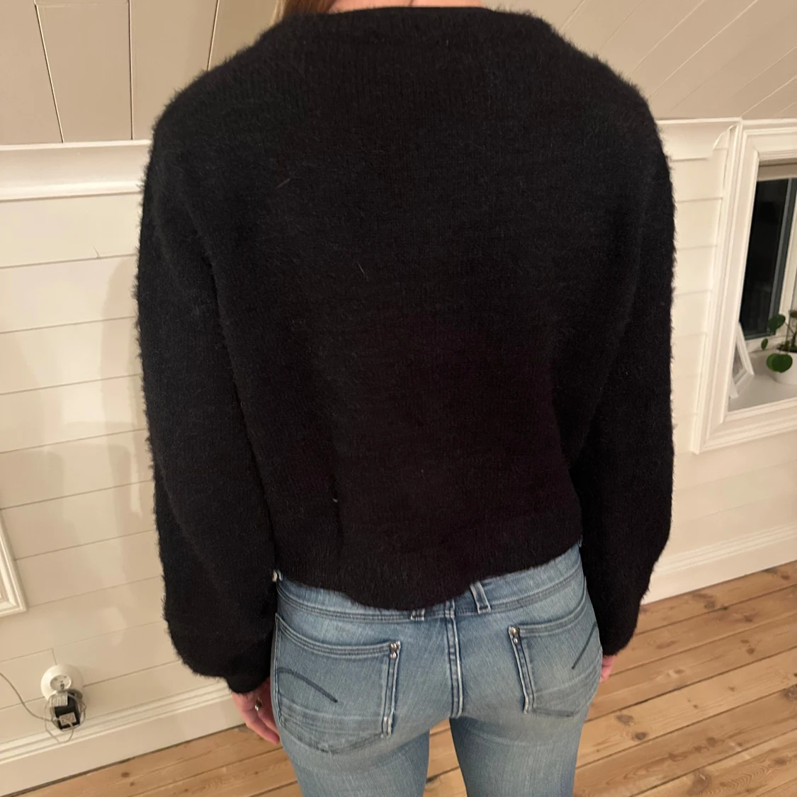 Svart kofta från Pieces - 90