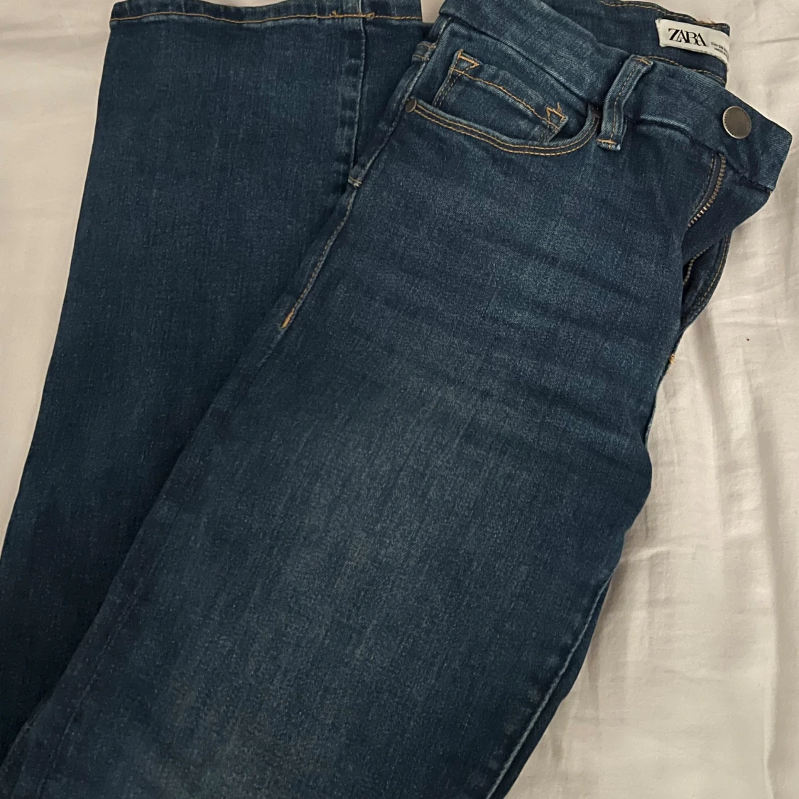 Lågmidjade bootcut byxor