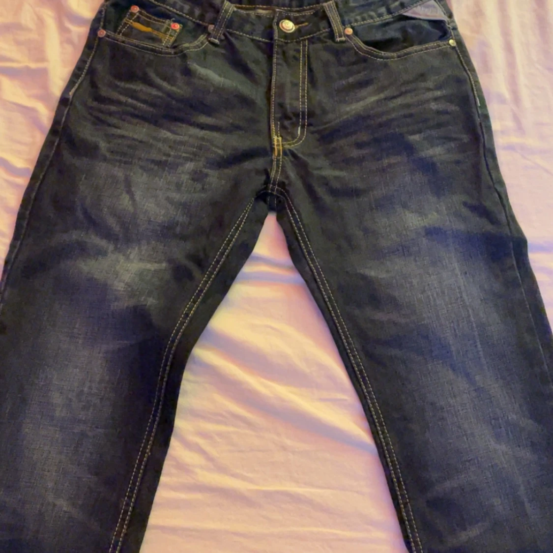 Mörkblå replay jeans