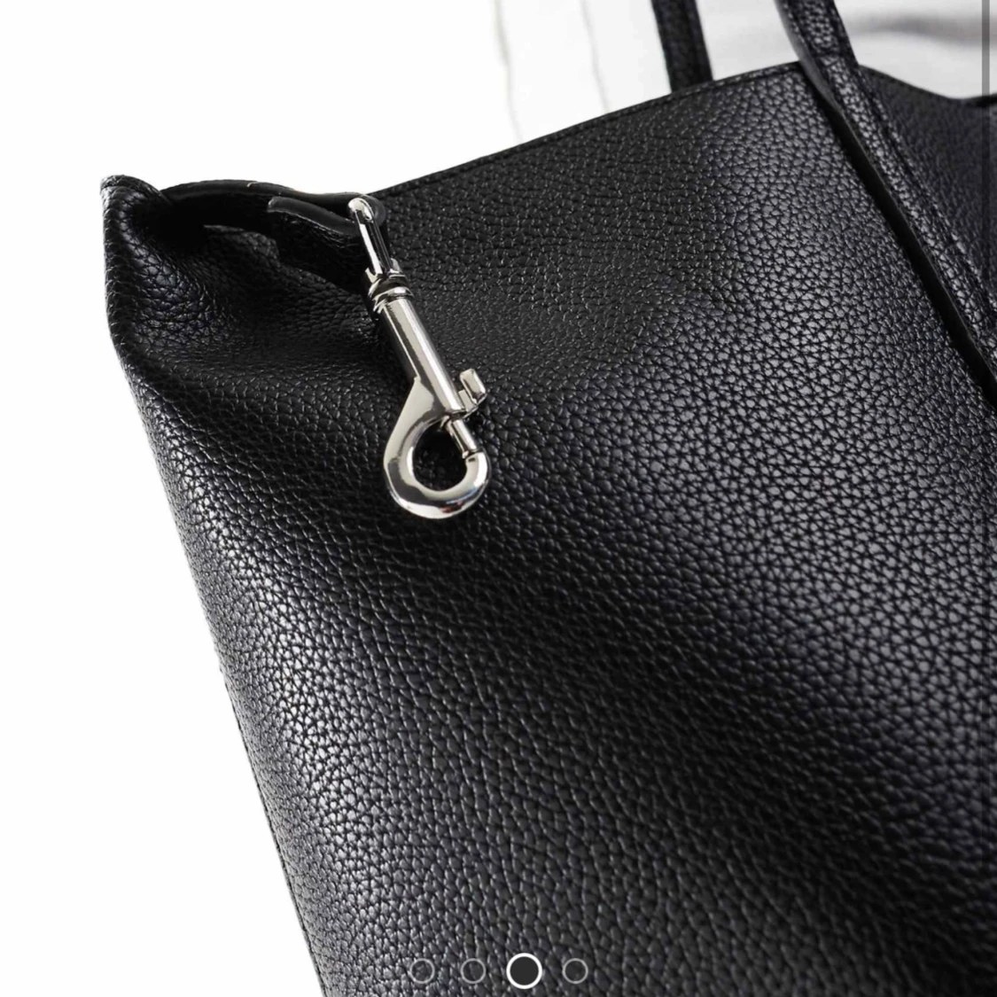 Stor Svart Toteväska- Mango - 91