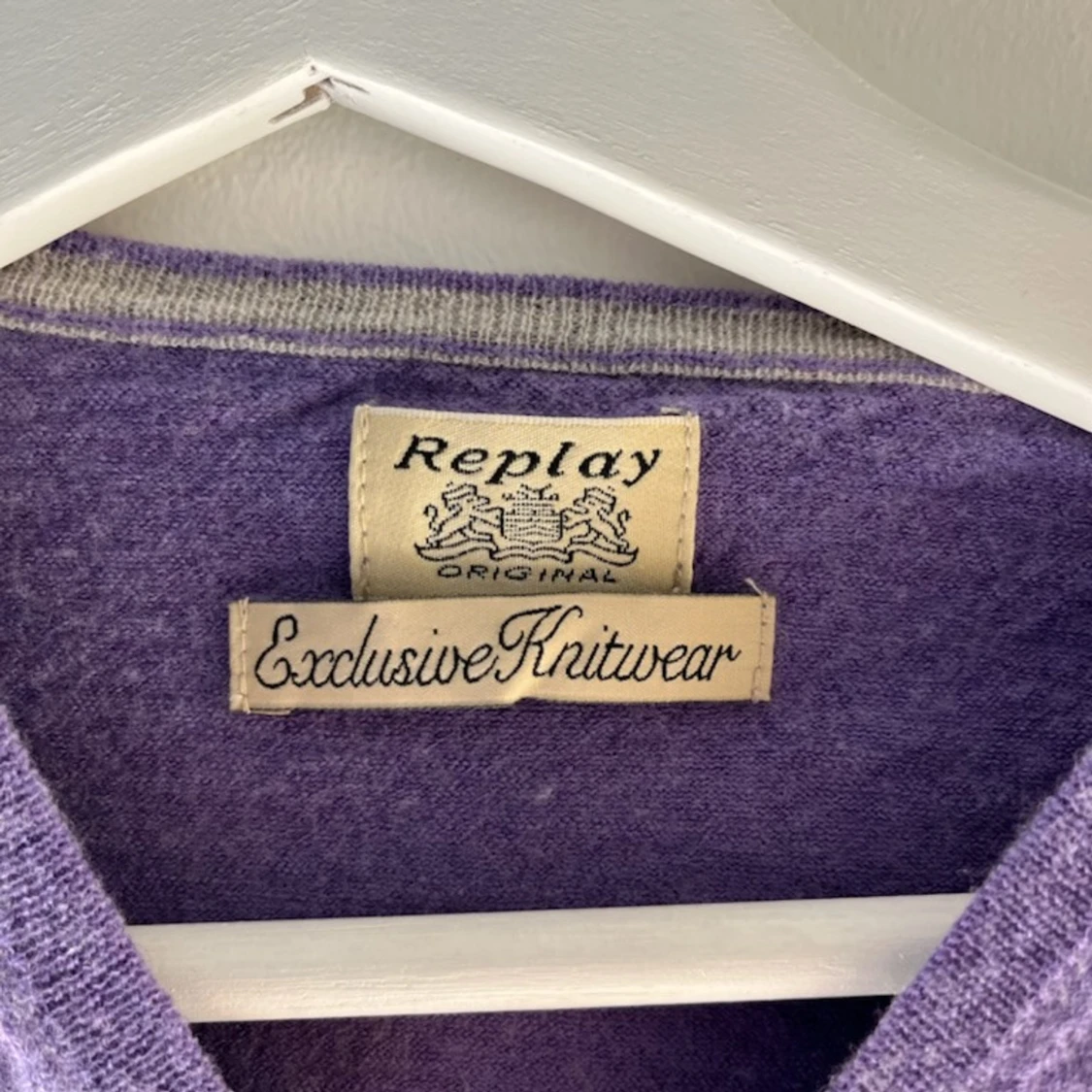 Lila Replay tröja - 91