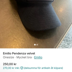 Velvet, Emilio Pendenza  - Marinblå velvet. Bvsa 